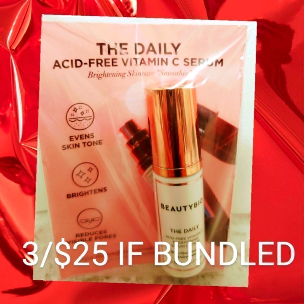 😎3/$25 Bundled The Daily Acid Free Vitamin C Serum TRAVEL SIZE
